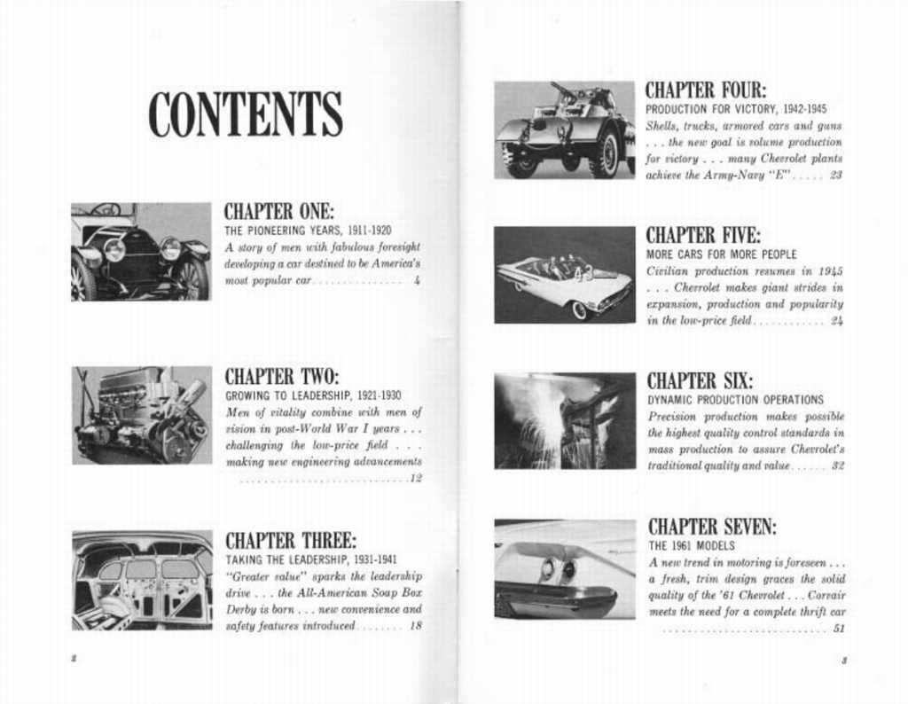 The Chevrolet Story - Published 1961 Page 37